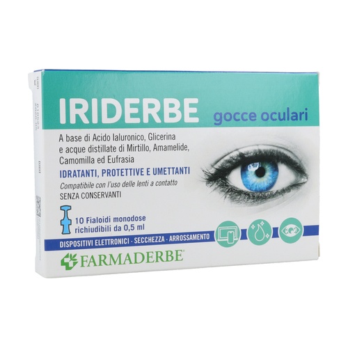 Monodosis agua de eufrasia 10uds IRIDERBE