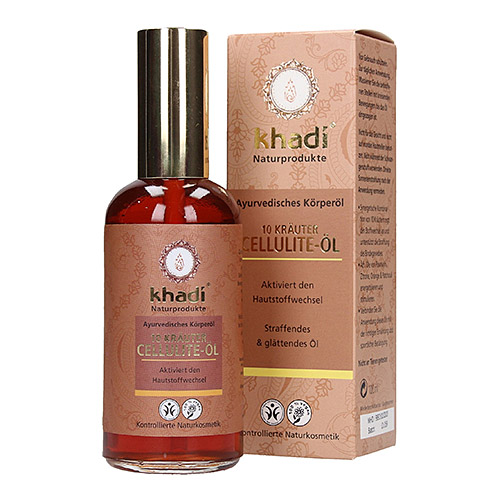 Aceite corporal 10 hierbas 100ml KHADI