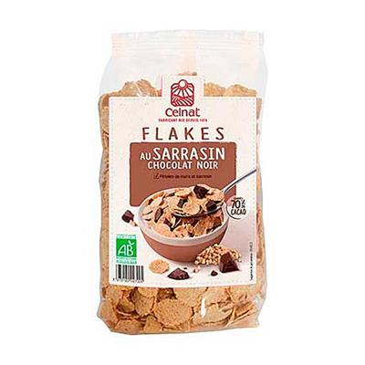 Flakes de trigo sarraceno con chocolate BIO 300g CELNAT