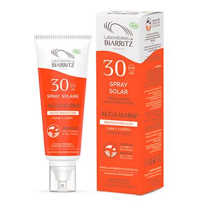 Spray solar cara y cuerpo SPF30 100ml BIARRITZ