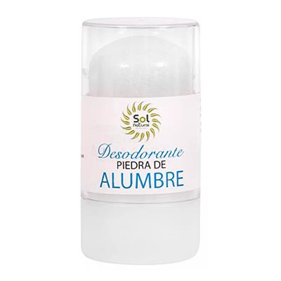 Desodorante de piedra alumbre 120g SOLNATURAL