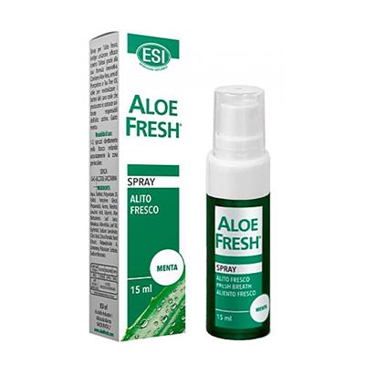 Aloe fresh aliento fresco menta spray 15ml ESI