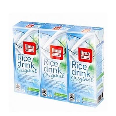 Bebida de arroz BIO 3x200ml LIMA