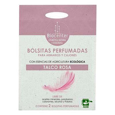 Bolsitas para el armario talco rosa 2x10g BIOCENTER