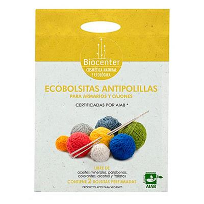 Bolsitas para el armario antipolillas 2x10g BIOCENTER