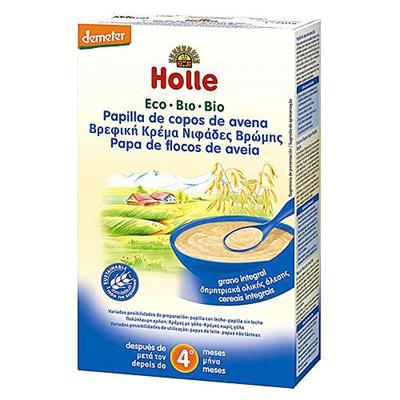 Papilla de avena BIO 4meses HOLLE