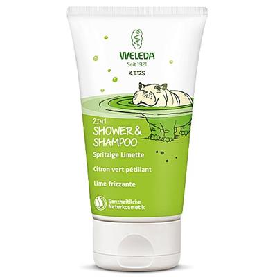 Champú y gel, 2 en 1 kids, lima 150ml WELEDA
