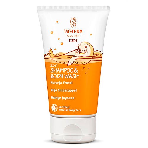 Champú y del, 2 en 1 kids, naranja frutal 150ml WELEDA