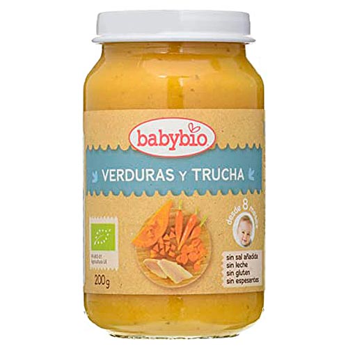 Potito de trucha 200g BABYBIO