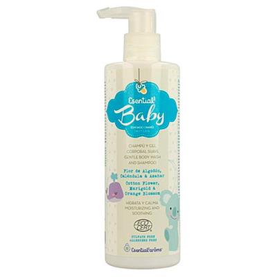 Champú y gel corporal suave para bebé BIO ESENTIAL AROMS