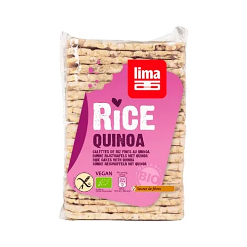 Tortas finas de arroz y quinoa BIO 130g LIMA