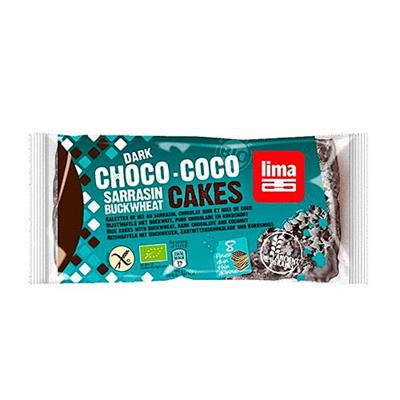 Tortas de sarraceno choco negro BIO 90g LIMA