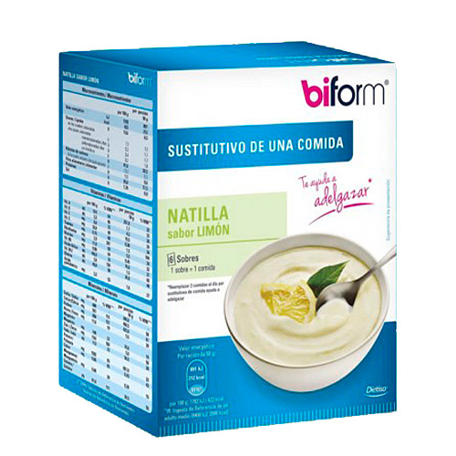 Crema limón 6 sobres BIFORM