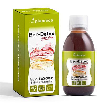 Ber-detox sabor fresa 250ml PLAMECA