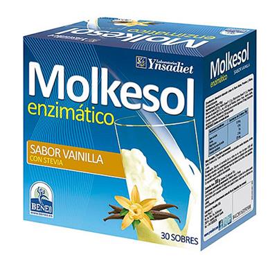 Molkesol (suero deleche) sabor vainilla 30 sobres YNSADIET