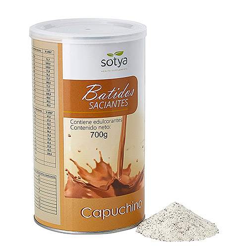 Batido de capuchino saciante 700g SOTYA