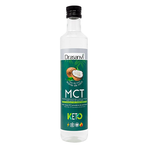 Aceite Mct coco 500ml keto DRASANVI