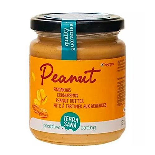 Crema de cacahuete BIO 250g TERRASANA