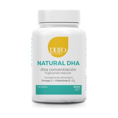 Natural DHA alta concentración 180 perlas