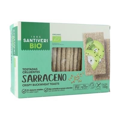 Tostadas trigo sarraceno BIO SANTIVERI