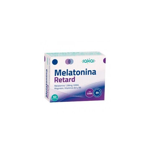 Melatonina retard 60comp SAKAI