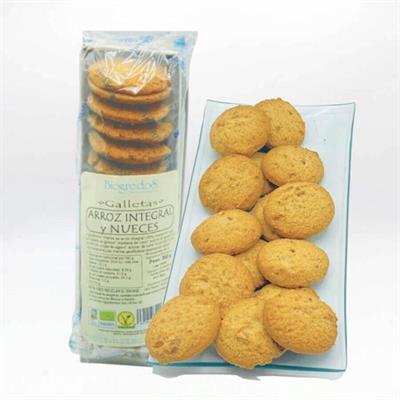 Galletas arroz integral y nueces 200g BIOGREDOS