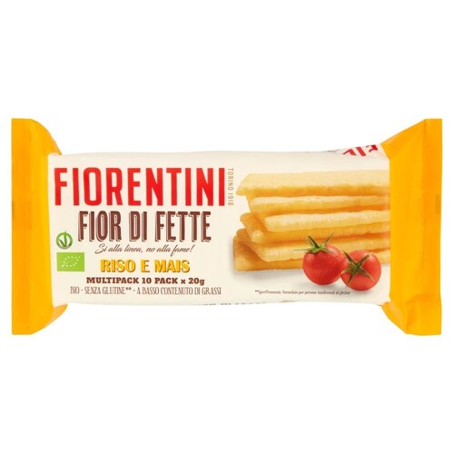 Barquillos de arroz y maiz BIO 200g FIORENTINI