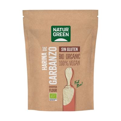 Harina de garbanzo sin gluten BIO 500g NATURGREEN