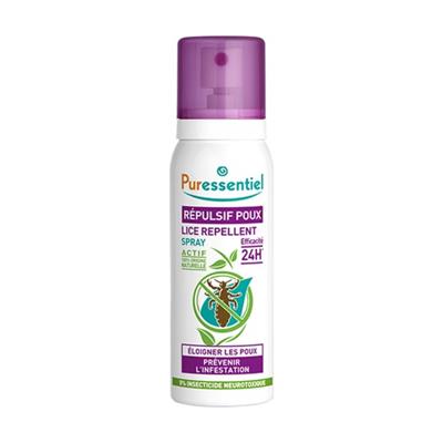 Spray piojos repelente 75ml PURESSENTIAL