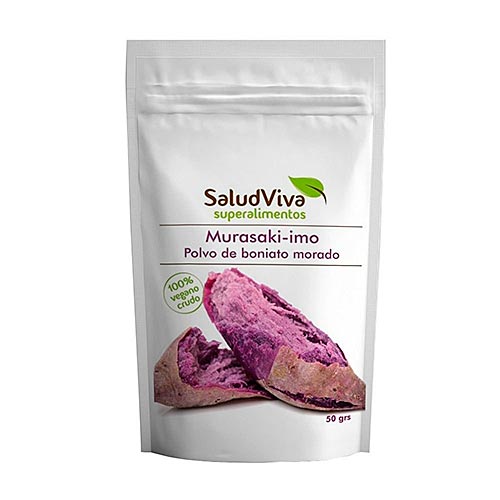 Murasaki-imo en polvo de boniato morado 50g SALUDVIVA