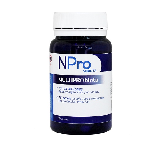 Npro Multiprobiota 30caps NATURAL PROBIOTICS