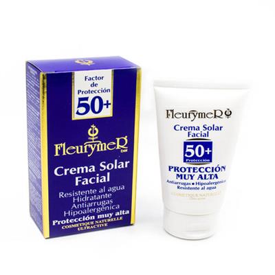 Crema solar facial SPF-50+ tubo FLEURYMER