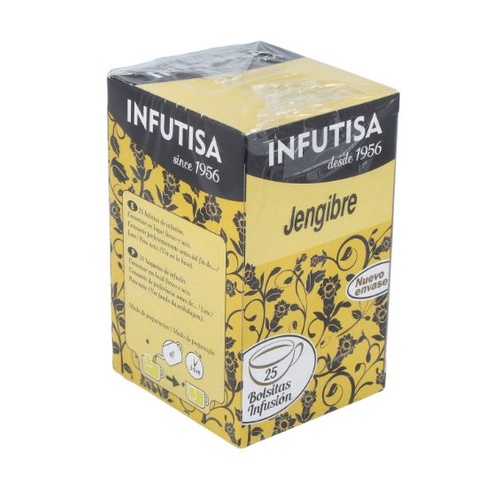 Jengibre 25 bolsitas INFUTISA
