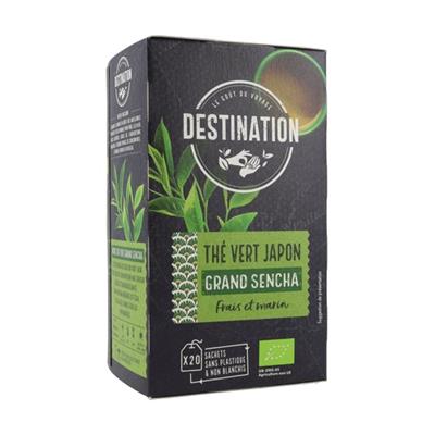 Té verde Sencha 20 filtros DESTINATION