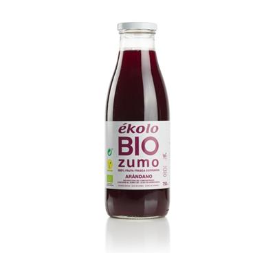 Zumo de arándano BIO 750ml EKOLO