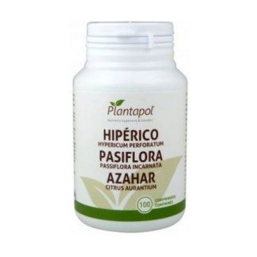 Hipérico, pasiflora y azahar 100comp PLANTAPOL