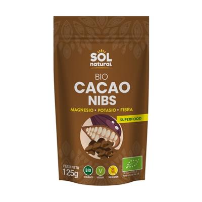 Cacao nibs BIO 125g SOLNATURAL