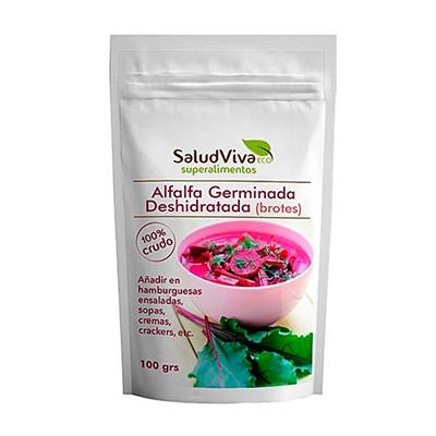 Alfalfa germianda deshidratada 100g SALUDVIVA