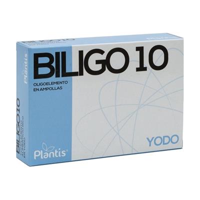 Biligo 10 Yodo 20 ampollas BILIGO