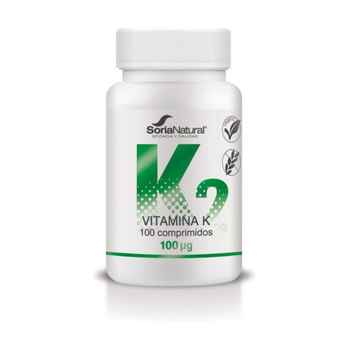 VItamina K2 100comp SORIA NATURAL