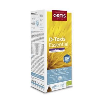 D-toxis essential frambuesa hibisco BIO 250ml ORTIS