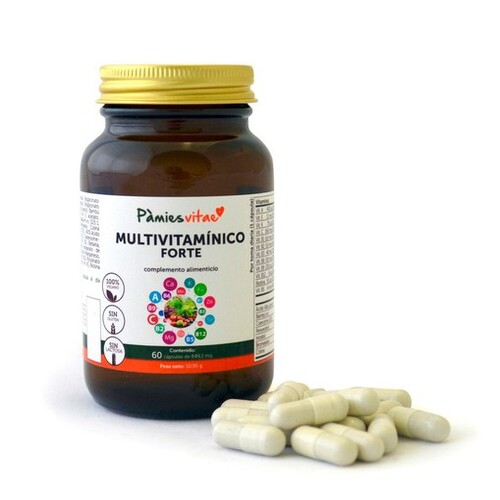 Multivitamínico forte 60caps PAMIES VITAE