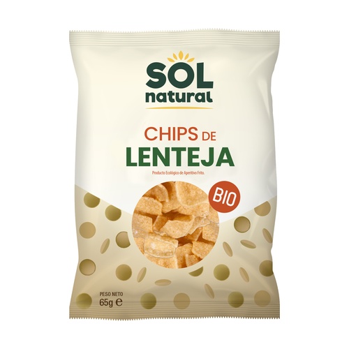 Chips de lentejas BIO 65g SOLNATURAL