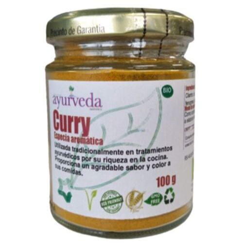 Curry polvo BIO 100g AYURVEDA
