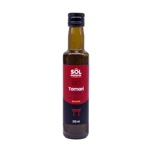 Tamari salsa de soja sin gluten BIO 250ml SOLNATURAL