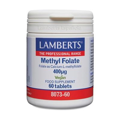 Methyl folate 400ug 60tabl LAMBERTS