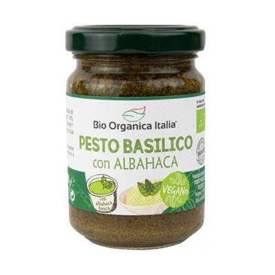 Pesto basílico BIO 140g BIO ORGANIC ITALIA