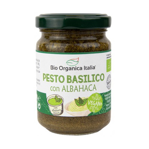 Pesto basílico BIO 140g BIO ORGANIC ITALIA