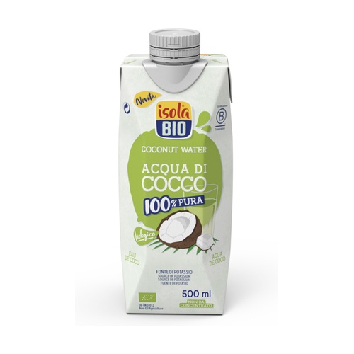 Agua de coco 100%natural BIO 250ml ISOLA