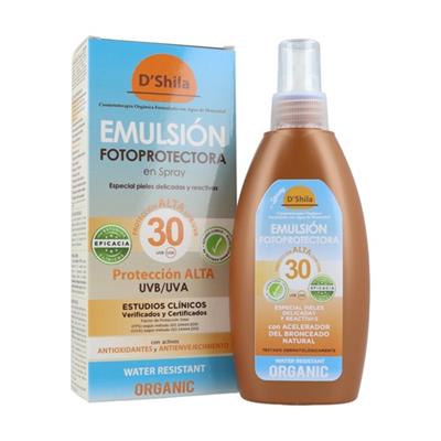 Emulsión protectora spray SPF30 200ml SHILA